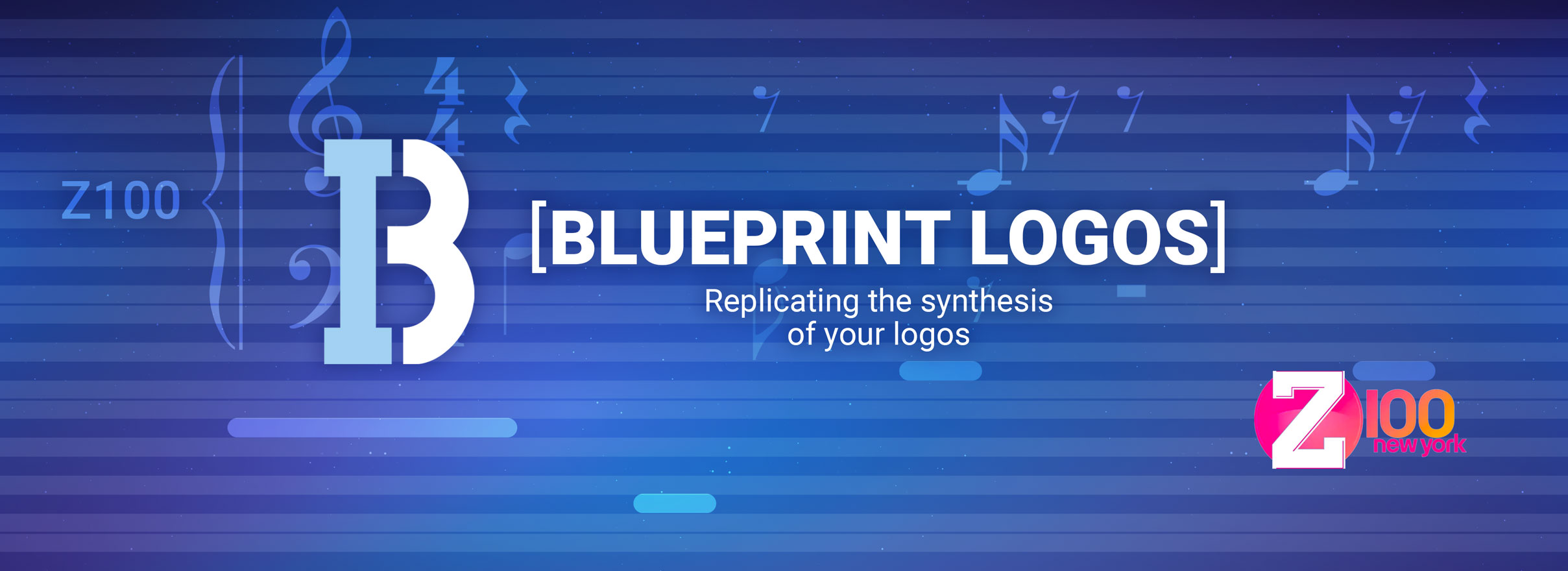Blueprint Logos: Replicating the synthesis of your logos - Z100 New York